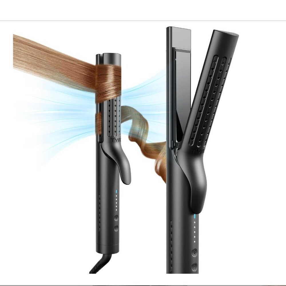 TYMO Airflow Styler 2.0 Curling Iron - Flat Iron Hair Straightener and Curler 2